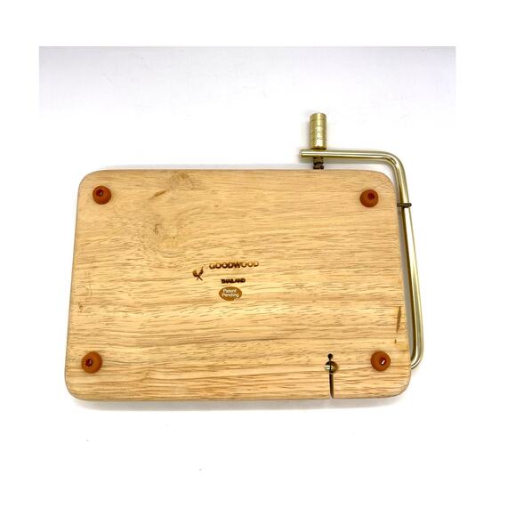 Goodwood Cheese Cutting Board with Wire Cutter Slice & Serve 10”x7” - Picture 5 of 5
